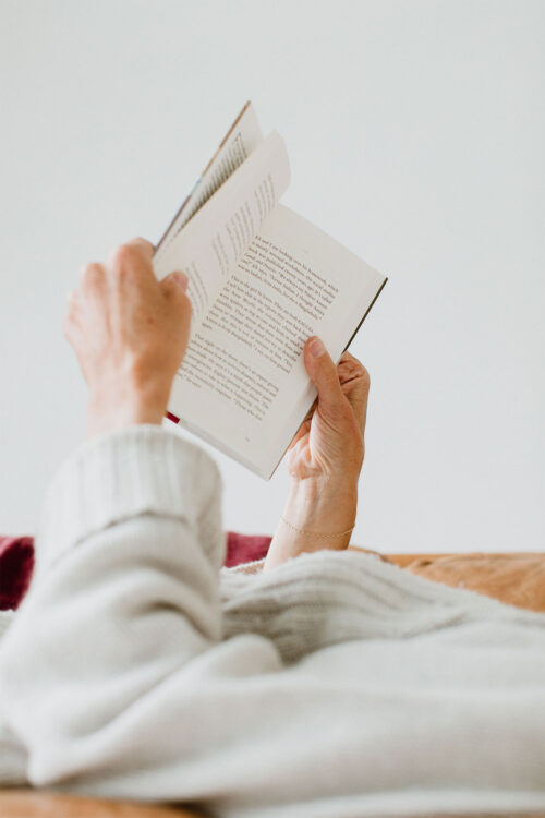 Laura Reading a Book